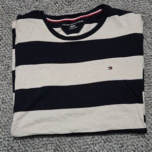 Sale: Mens Tommy Hilfiger Rugby Stripe T-Shirt - Size XL